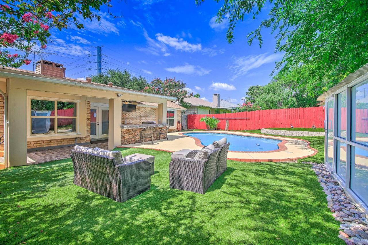 San Antonio Oasis With Hot Tub, Pool And Outdoor Bar! Vila Exterior foto